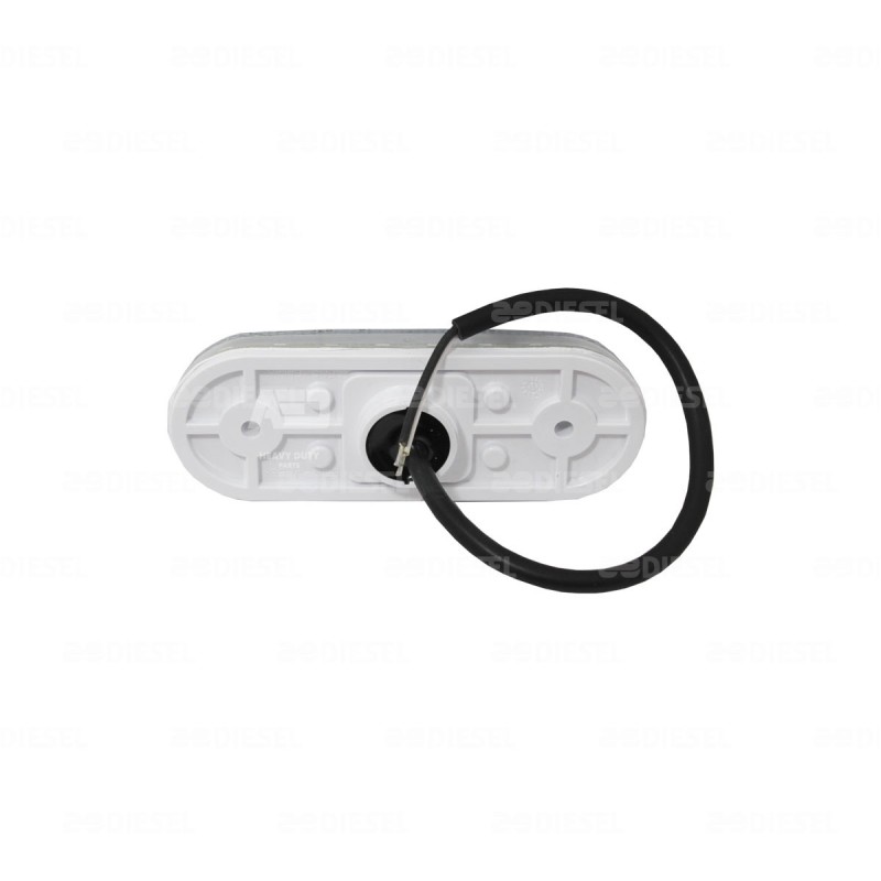 PLAFÓN 12/24V LED LATERAL CRISTAL C/R