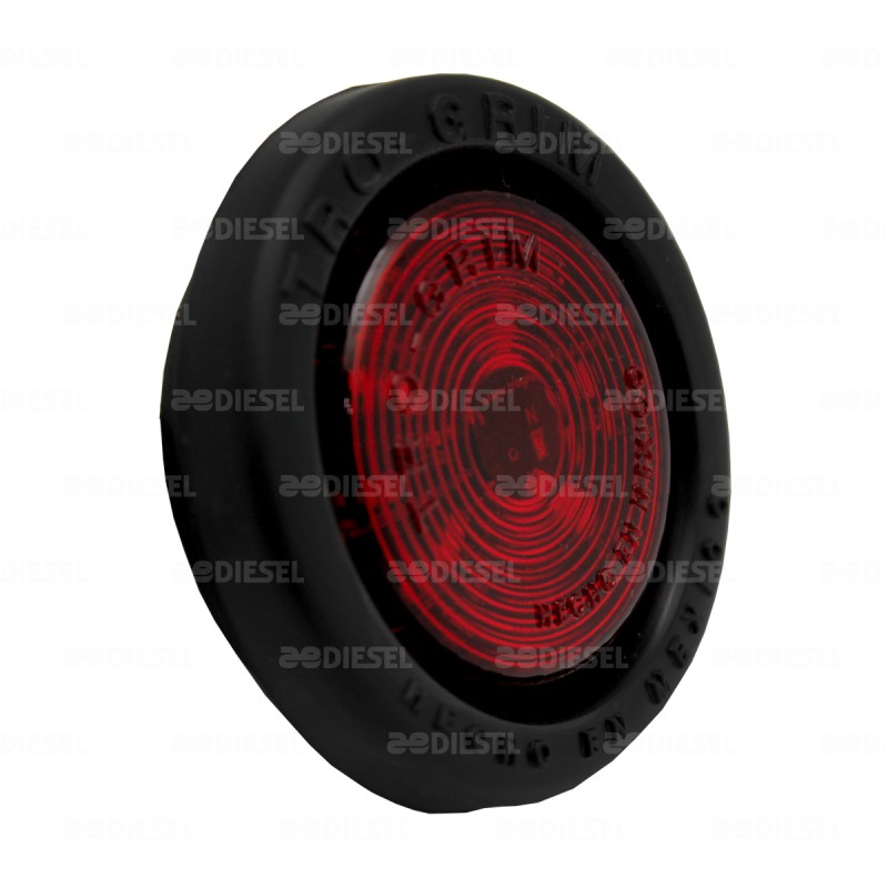 PLAFON 24V LED ROJO 5022 C/CABLE DESC