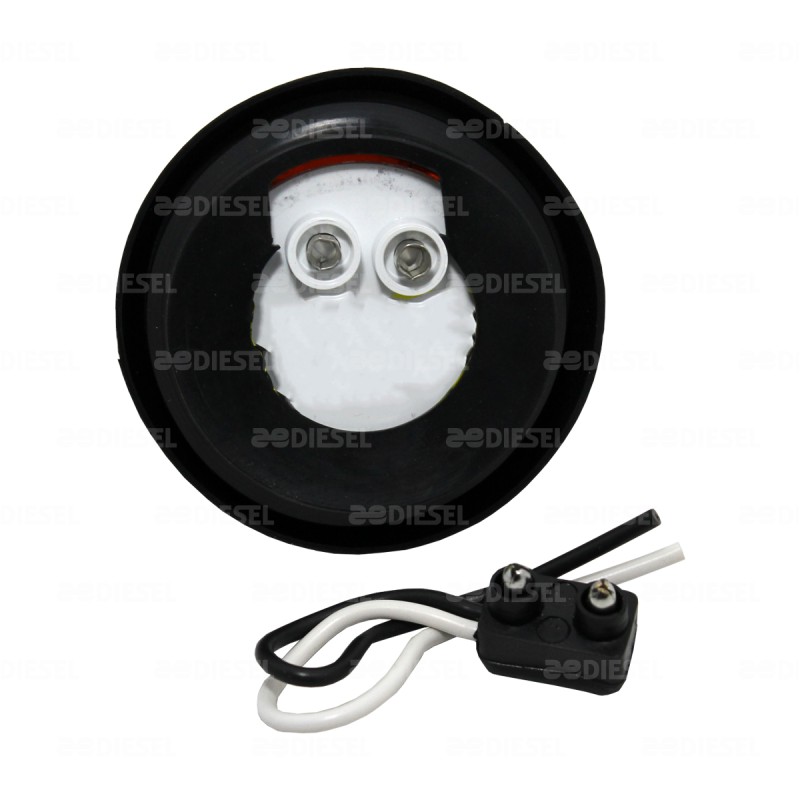 PLAFON 24V LED ROJO 5022 C/CABLE DESC