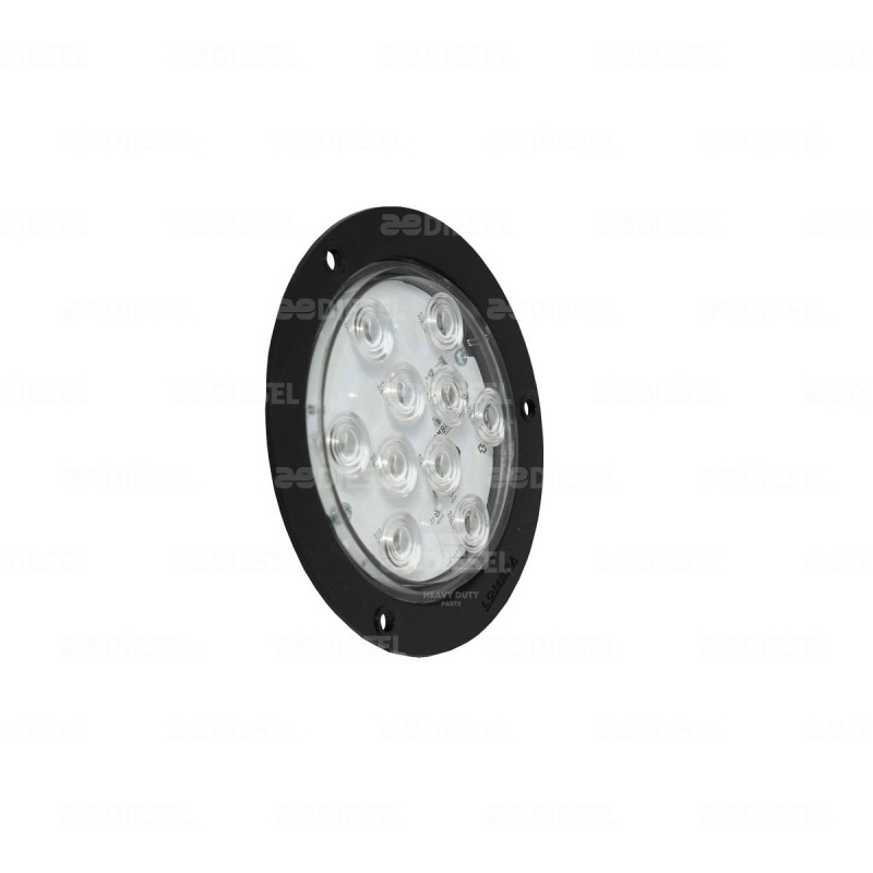 PLAFÓN 12/24V 10LED CRISTAL 4" BRIDA NG