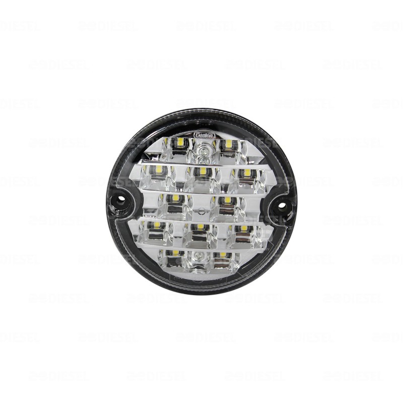 PLAFÓN 12/24V LED CRISTAL REVERSA 95MM