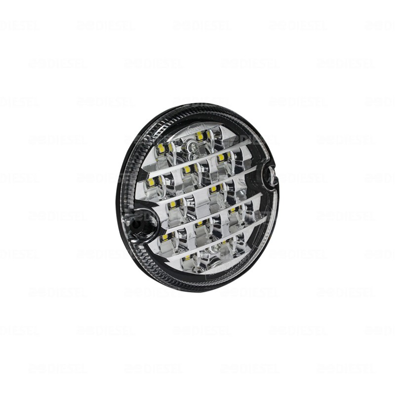 PLAFÓN 12/24V LED CRISTAL REVERSA 95MM