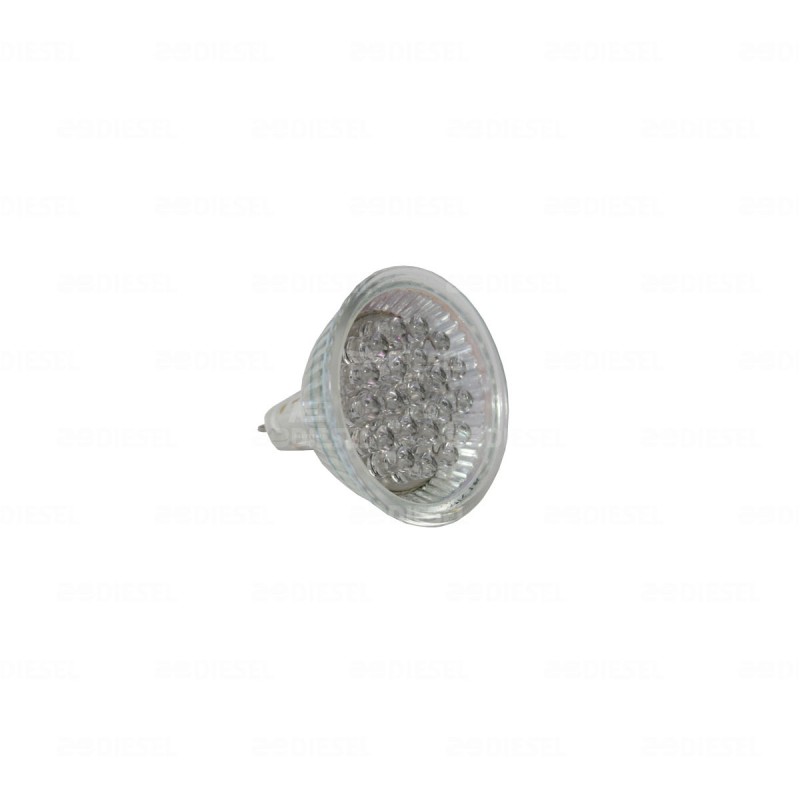 FOCO MR16 24V AZUL 21 LED