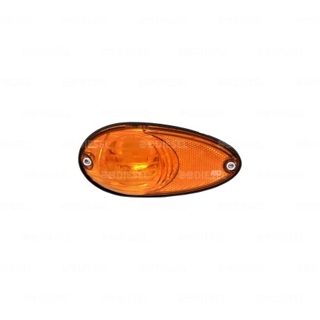 PLAFÓN ÁMBAR DIRECCIONAL LATERAL BUSSCAR 360 SIN SOCKET