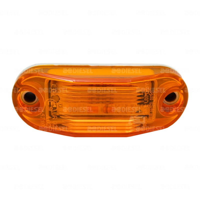 PLAFÓN 12/24V LED ÁMBAR BUSSCAR