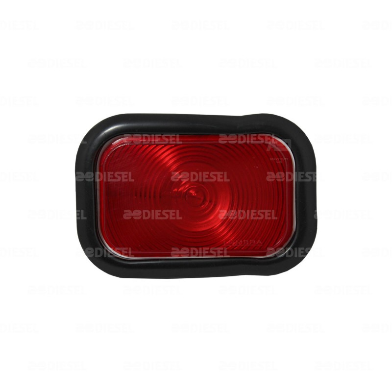 PLAFÓN ROJO CUADRADO EMB KENWORTH C/C