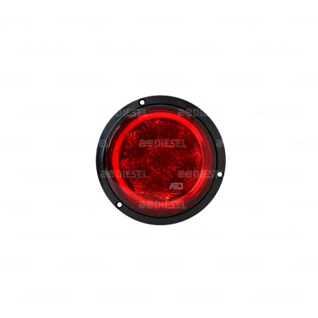 PLAFÓN 12V 9 LED 2 FUNCIONES ROJO 7115 C/A