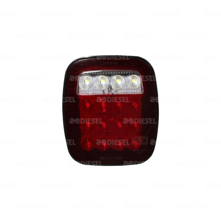 PLAFÓN 12V 16LED TRASERO STOP TRACTOR