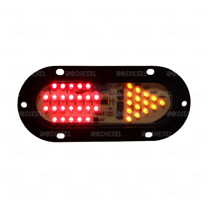 PLAFON 12V LED IZQ ROJO CUARTO DESC