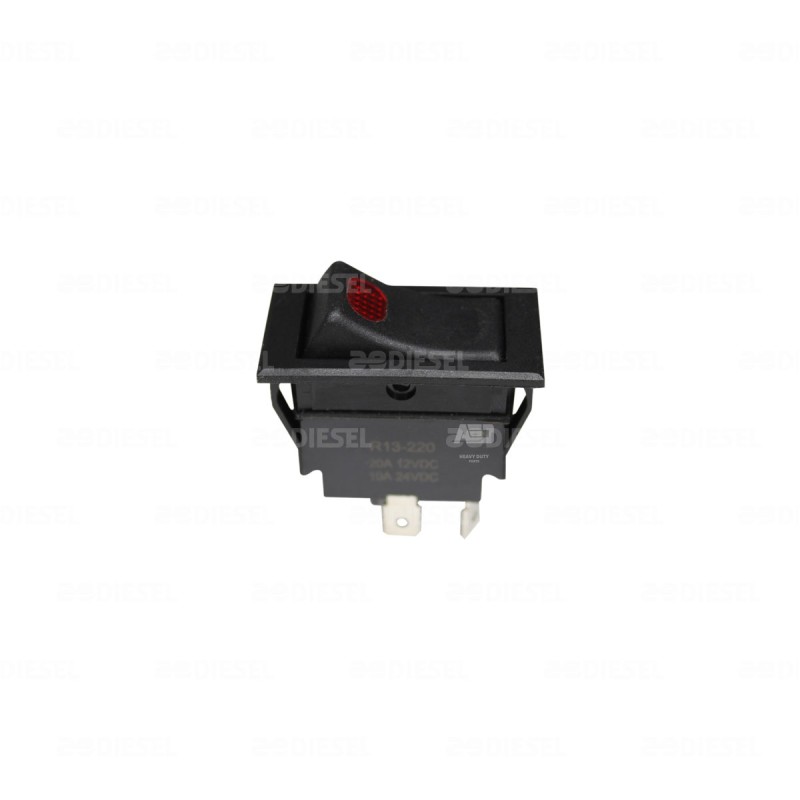 INTERRUPTOR 1 PASO 12V TECLA 9360FR T ARROW