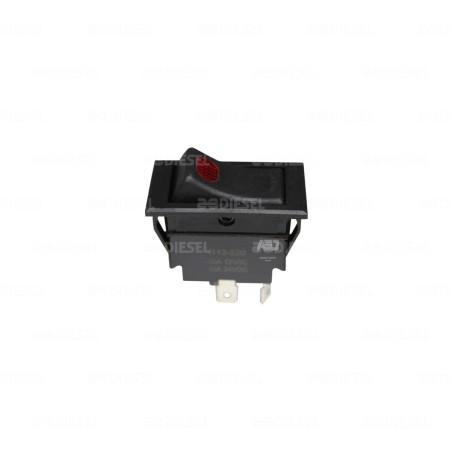 INTERRUPTOR 1 PASO 12V TECLA 9360FR T ARROW