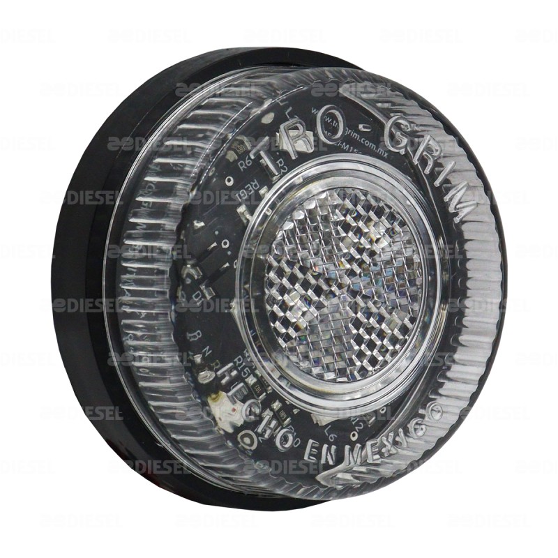 PLAFON 12/24V LED AMBAR ALTA/BAJA AYCO