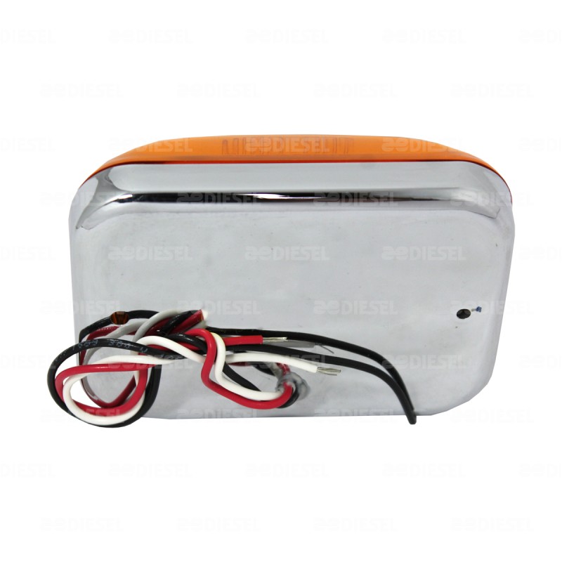 PLAFÓN 12V 20LED ÁMBAR ESTROBO P162 LS