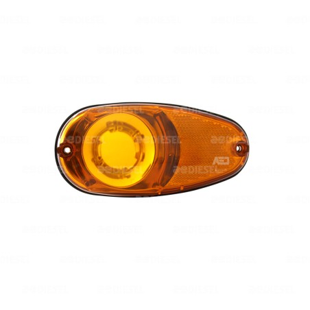 PLAFÓN LATERAL ÁMBAR MP115