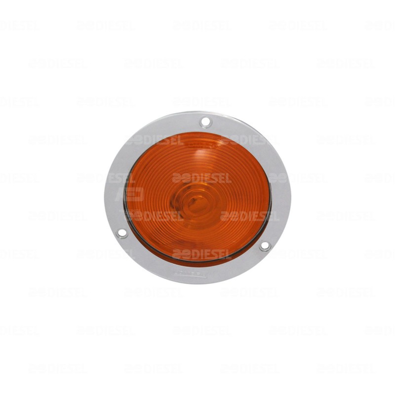 PLAFÓN ÁMBAR 4" BRIDA CR SELLADO C/C DESCONTINUADO