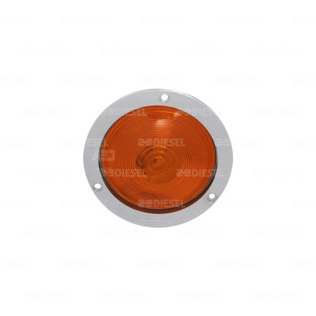 PLAFÓN ÁMBAR 4" BRIDA CR SELLADO C/C DESCONTINUADO