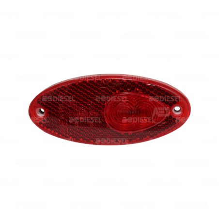 PLAFÓN 24V LED ROJO NAV
