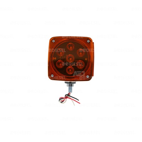 PLAFÓN 12V 19LED IZQUIERDO DIREC CUADRADA 1T