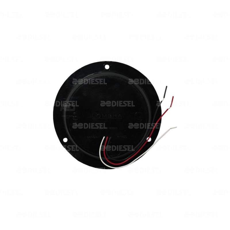 PLAFÓN 12V 10 LED ROJO 4" BRIDA NG DESTE