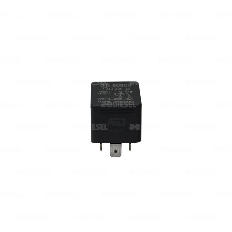 RELEVADOR 12V 5T S/B RESISTENCIA 0332209159