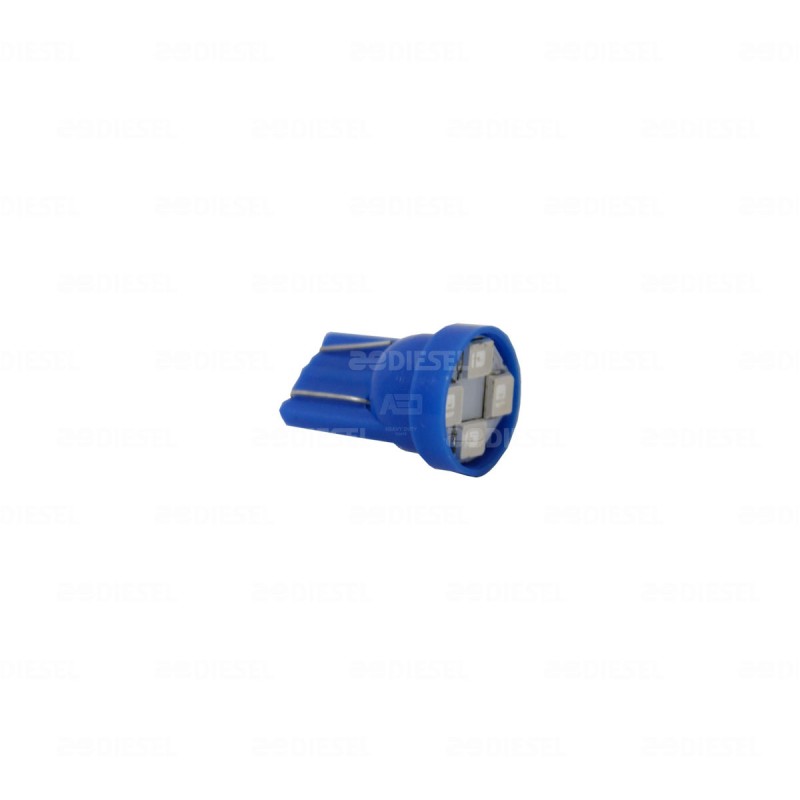 FOCO PELLIZCO 158 12V 4 LED AZUL 1 PZA