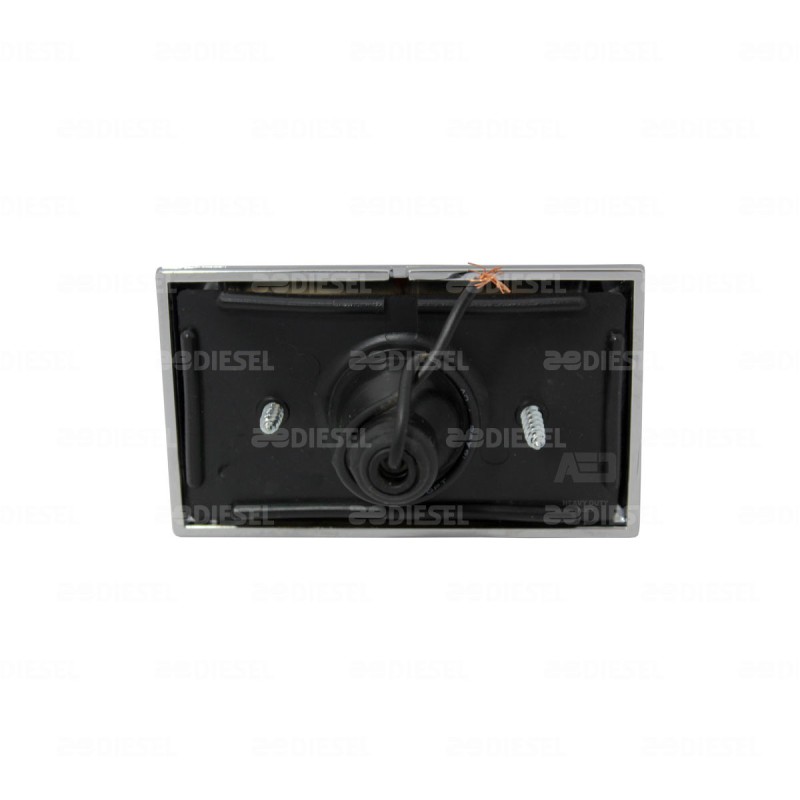 PLAFÓN 12V ÁMBAR CUADRADO LATERAL GROTE 4705