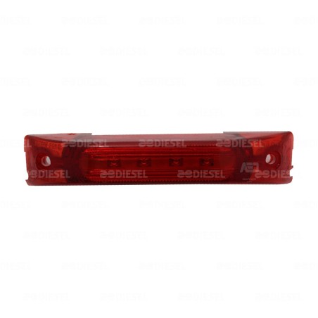 PLAFÓN 12V ROJO 453823 P/ESPEJO GROTE