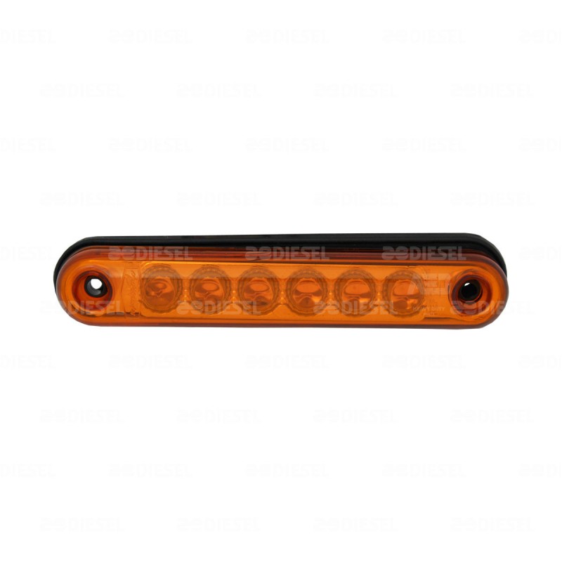 PLAFÓN 24V 6 LED 7010 ÁMBAR OISA