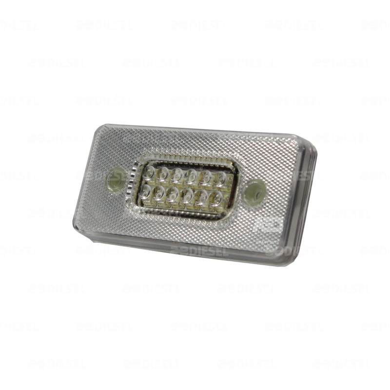 PLAFÓN 24V 12LED CRISTAL CAJUELA