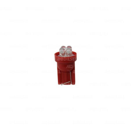 FOCO PELLIZCO 158 12V 4 LED ROJO 1 PZA