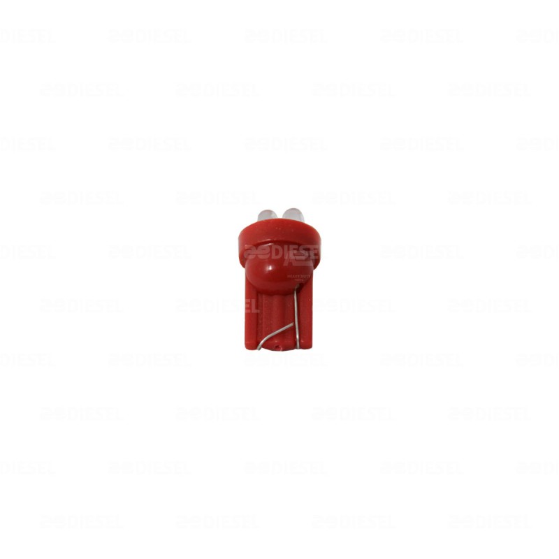 FOCO PELLIZCO 158 12V 4 LED ROJO 1 PZA