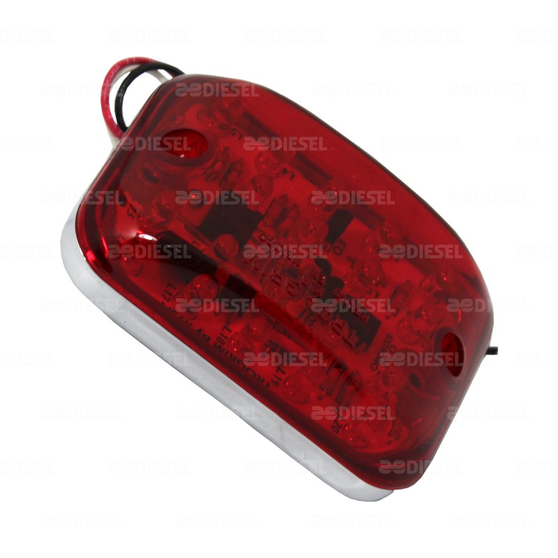 PLAFÓN 12V/24V 20LED ROJO STROB DESCONTINUADO