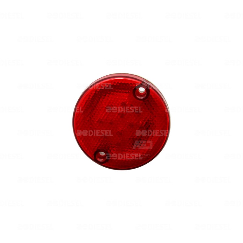 PLAFÓN 12V 12 LED ROJO 70MM STOP RED NA