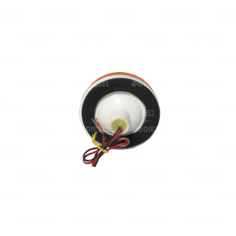 PLAFÓN 12V 12 LED ÁMBAR 70MM OFERTA