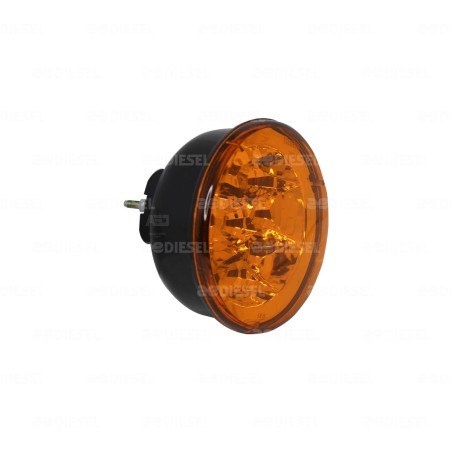 PLAFÓN 24V 9 LED 7115 ÁMBAR N CENTU