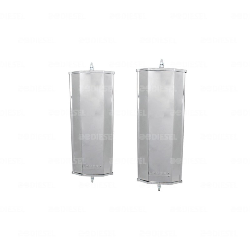 ESPEJO PARA CAMIÓN 6X16" CROMADO CON BRAZO JG