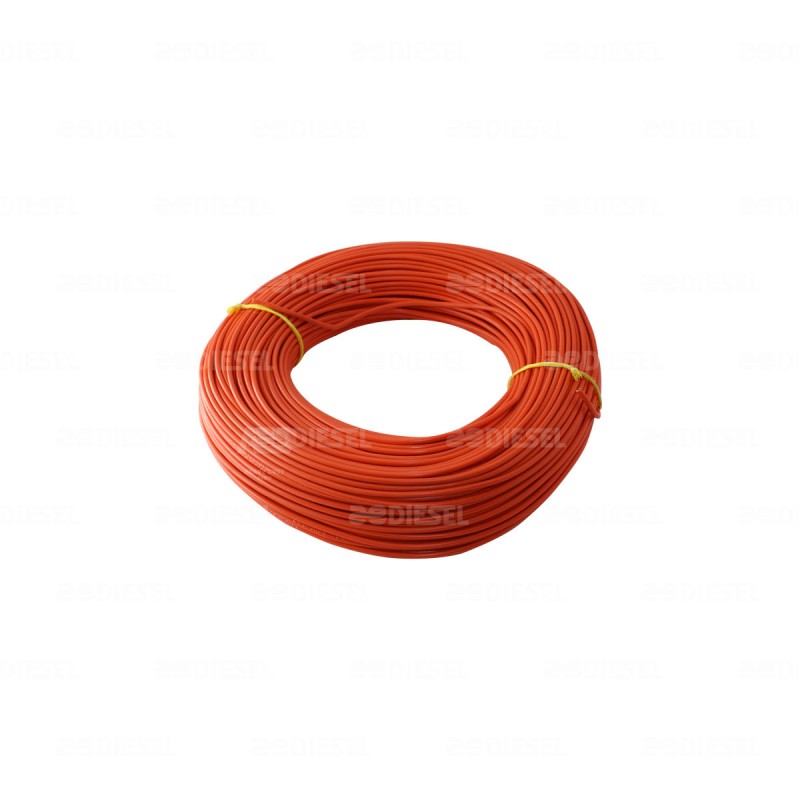 CABLE #16 PLASTICO FLEX ROLLO100MT NARAN