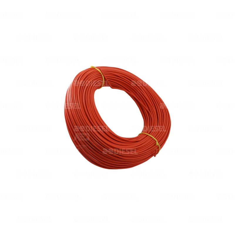 CABLE #16 PLASTICO FLEX ROLLO100MT NARAN