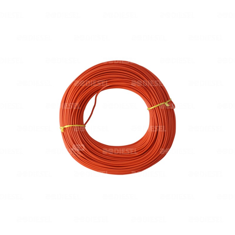 CABLE #16 PLASTICO FLEX ROLLO100MT NARAN