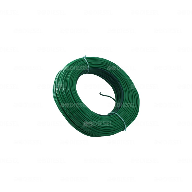 CABLE#16 PLASTICO FLEX ROLLO 100MT VERDE