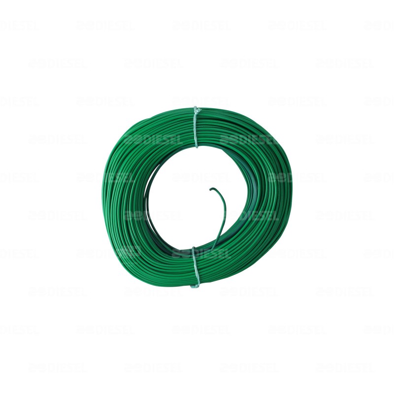 CABLE#16 PLASTICO FLEX ROLLO 100MT VERDE