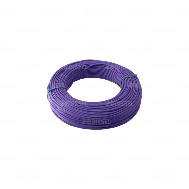 CABLE #16 PLASTICO FLEX ROLLO 100MT VIOL