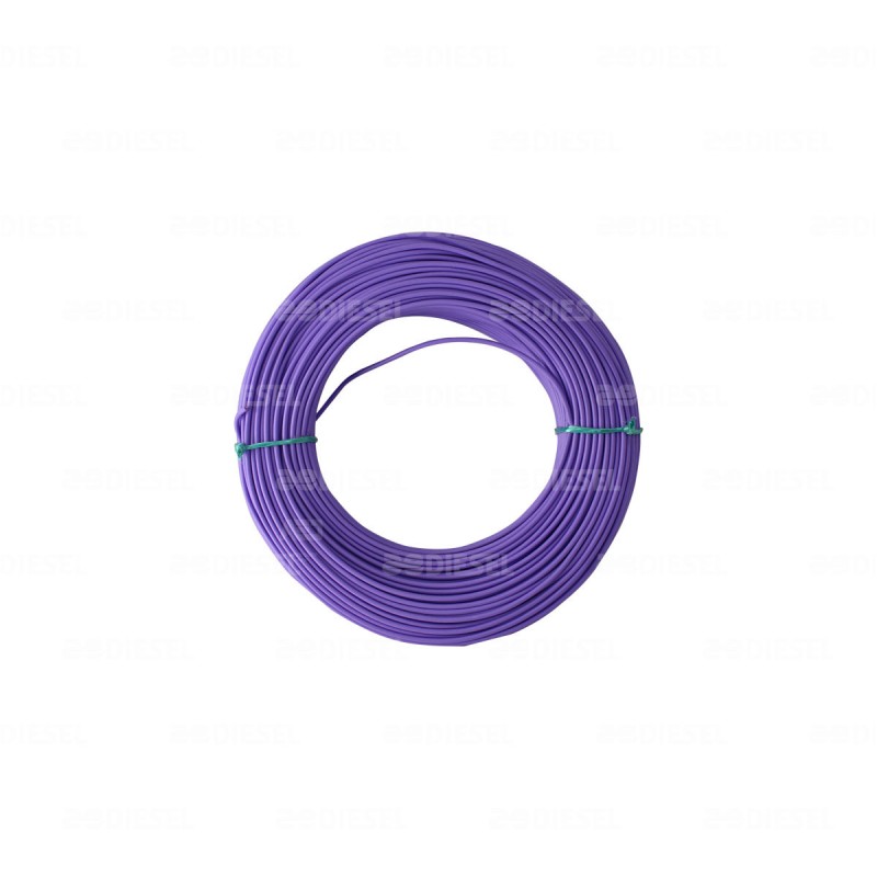 CABLE #16 PLASTICO FLEX ROLLO 100MT VIOL