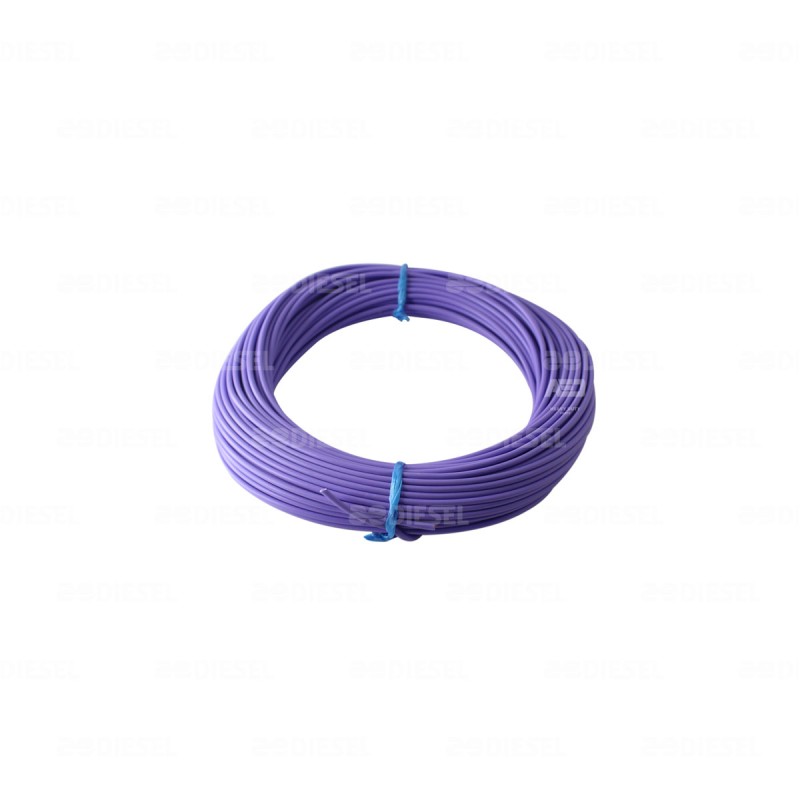 CABLE #16 PLASTICO FLEX ROLLO 30MTS VIOL