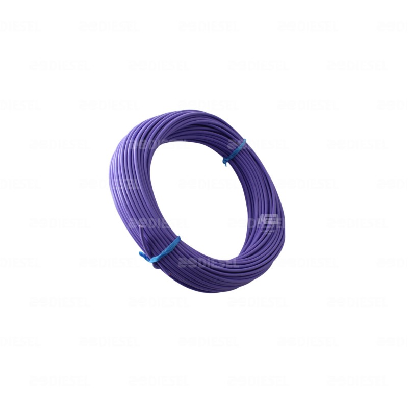 CABLE #16 PLASTICO FLEX ROLLO 30MTS VIOL