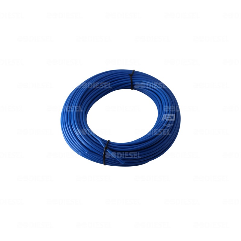 CABLE #12 PLASTICO FLEX ROLLO 30MTS AZUL