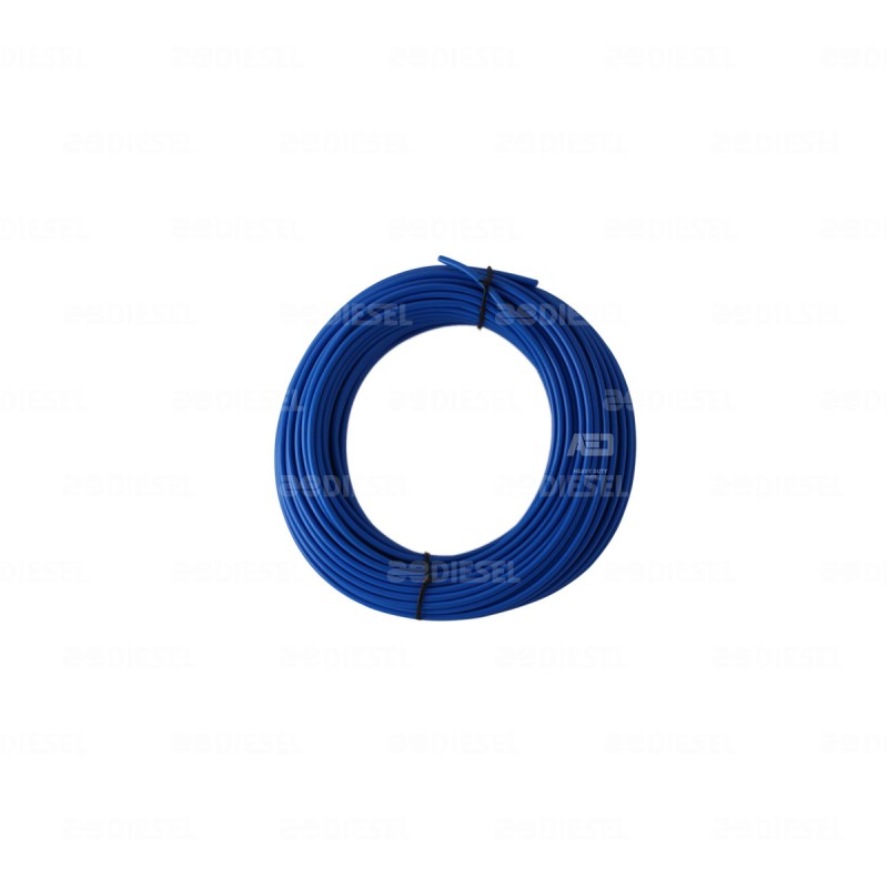 CABLE #12 PLASTICO FLEX ROLLO 30MTS AZUL