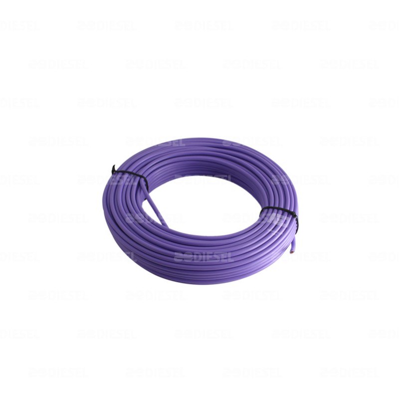 CABLE #10 PLASTICO FLEX ROLLO 30MTS VIOL