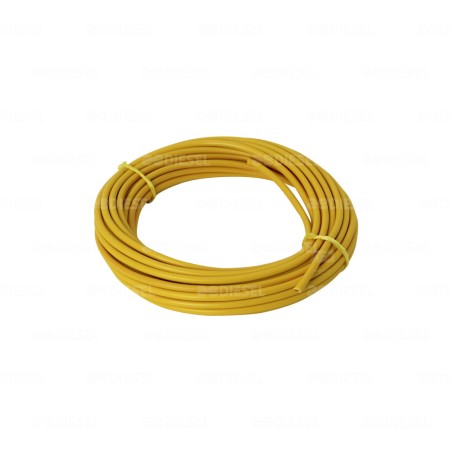 CABLE #10 PLASTICO 100MT AMARILLO