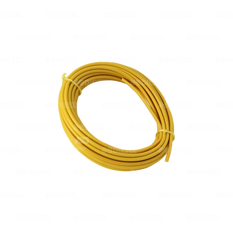CABLE #10 PLASTICO 100MT AMARILLO
